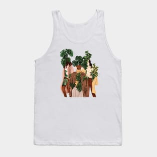 Modern Plant Ladies Tank Top